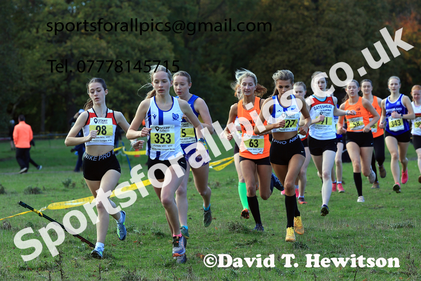 Womens Under-17s, 2025 Start Fitness NEHL, Lambton, County Durham. Photo: David T. Hewitson/Sports for All Pics